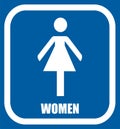 Women sign Royalty Free Stock Photo