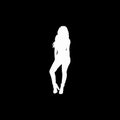 Women silhouete icon