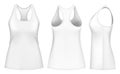 Women singlet racer back. Royalty Free Stock Photo