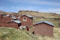 Women at the small Town Sillustani in Puno Region. Its the famous Place of the pre-Incan cemetery. Peru