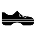 Women sneakers icon, simple style