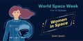 Women in space theme.