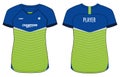 Women Sports Jersey t-shirt design concept Illustration, Raglan V Neck t shirt for girls and Ladies Volleyball jersey, Football,