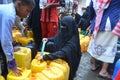 Women suffering in the Yemen war
