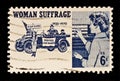 Women Suffrage Postal Stamp Royalty Free Stock Photo