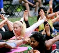 Women Doing Yoga