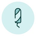 Women tampons pads, icon