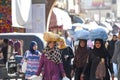 Women shopping at the Souk of Cairo Royalty Free Stock Photo