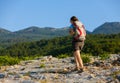 Women trekking