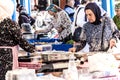 Women at turkish bazar