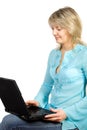 Women using laptop Royalty Free Stock Photo