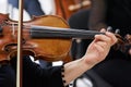 Women Violinist Playing Classical Violin Royalty Free Stock Photo