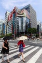 Women walking in Ginza, Tokyo