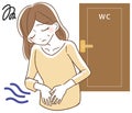 Women who are troubled with constipation