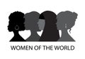 Women of the world Royalty Free Stock Photo