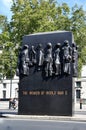 The women of world war II - memorial in London Royalty Free Stock Photo