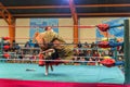 Women Wrestling in Bolivia