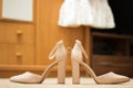 Wedding high heels Royalty Free Stock Photo