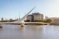 Womens Bridge Puente de la Mujer in Puerto Madero - Buenos Aires, Argentina Royalty Free Stock Photo