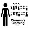 Womens clothing Royalty Free Stock Photo