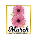 Womens day card