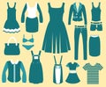 Womens Fashion clothes vintage icons