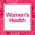 Womens Health Pink Rings Square