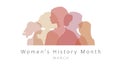 Womens History Month banner