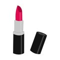 Womens lipstick product with black cup