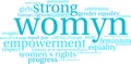 Womyn Word Cloud