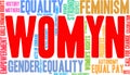 Womyn Word Cloud