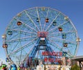 Wonder Wheel at the Coney Island amusement park