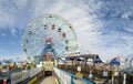 Wonder Wheel is a hundred and fifty foot eccentric wheel at Luna