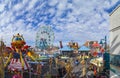 Wonder Wheel is a hundred and fifty foot eccentric wheel