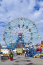 Wonder Wheel is a hundred and fifty foot eccentric wheel