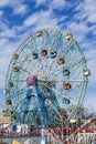 Wonder Wheel is a hundred and fifty foot eccentric wheel