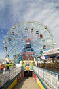 Wonder Wheel is a hundred and fifty foot eccentric wheel