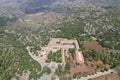 Wonderful aerial photography of the monastery of Lluch