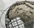 The Corona Park unisphere in New York (USA Royalty Free Stock Photo