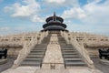 Wonderful and amazing Beijing temple - Temple of Heaven in Beijing, China. Hall of Prayer for Good Harvest..