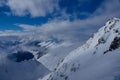 Beautiful Alps view from Kaunertal Glacier 3000 m