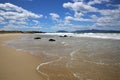 Wonderful Beach at the Eastcoast of Tasmania. Australia Royalty Free Stock Photo