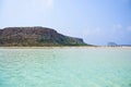 Wonderful Balos lagoon, Crete - Greece Royalty Free Stock Photo