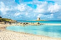 Wonderful beach in Stintino, Sardinia, Italy Royalty Free Stock Photo