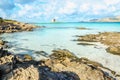 Wonderful beach in Stintino, Sardinia, Italy