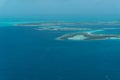 wonderful beaches of Los Roques in Venezuela, Los Roques National Park, turquoise blue beach