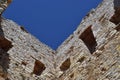 Shot of ancient ruins located in Tuscany Royalty Free Stock Photo