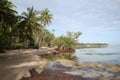 Wonderful Caribbean oceanfront landscape