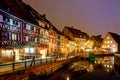 Wonderful Christmas highlighting in Colmar, Alsace, France