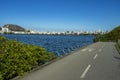 Wonderful city. Wonderful places in the world. Lagoon and neighborhood of Ipanema in Rio de Janeiro, Brazil. Royalty Free Stock Photo